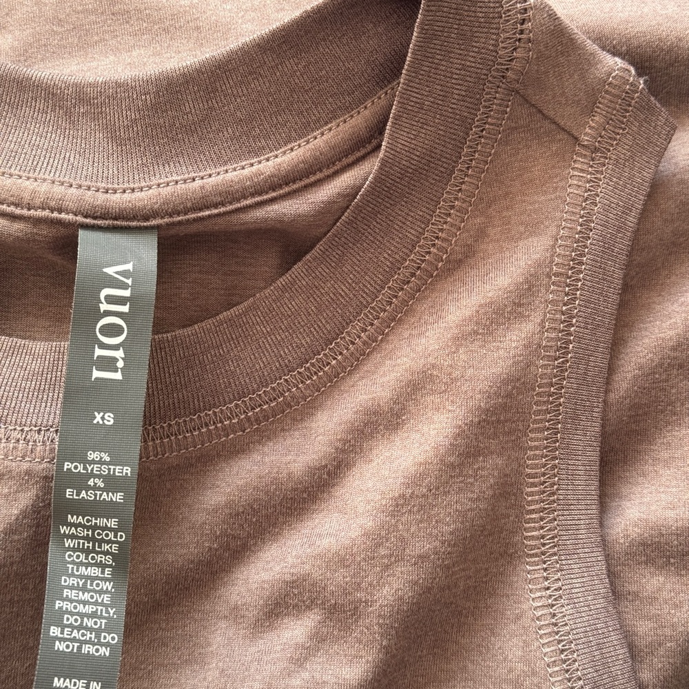 Vuori Mauve Brown Women's Tank All the feels/ Energy top